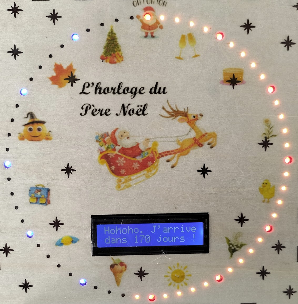 Santa Clock